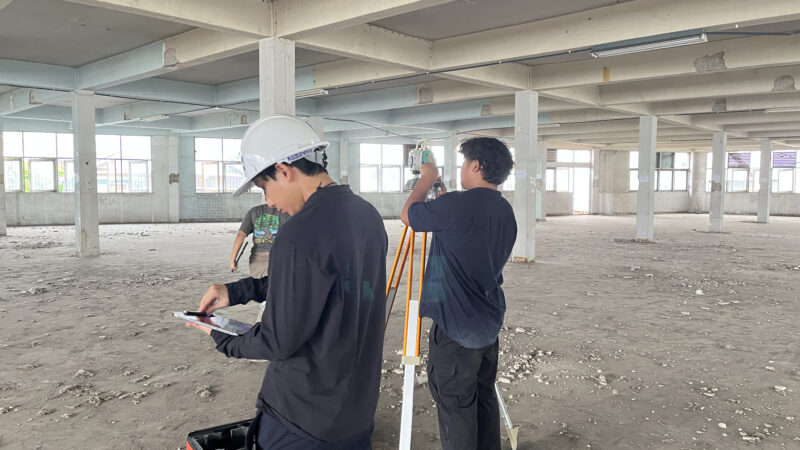 การตรวจสอบสภาพภายนอกอาคาร (Geometry Survey)